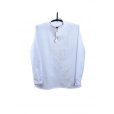 Embroidered shirt "Stars White"